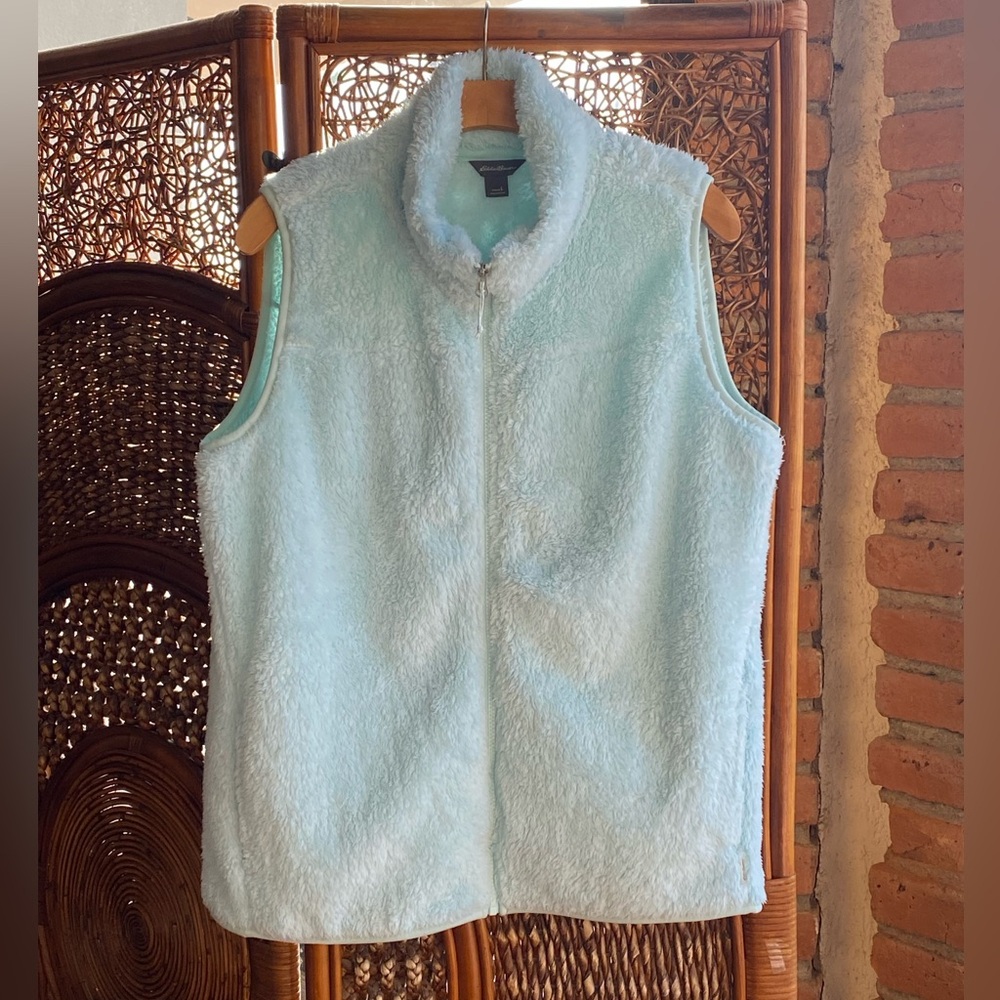 Eddie Bauer Mint Green Polyester Garment Excellent Condition